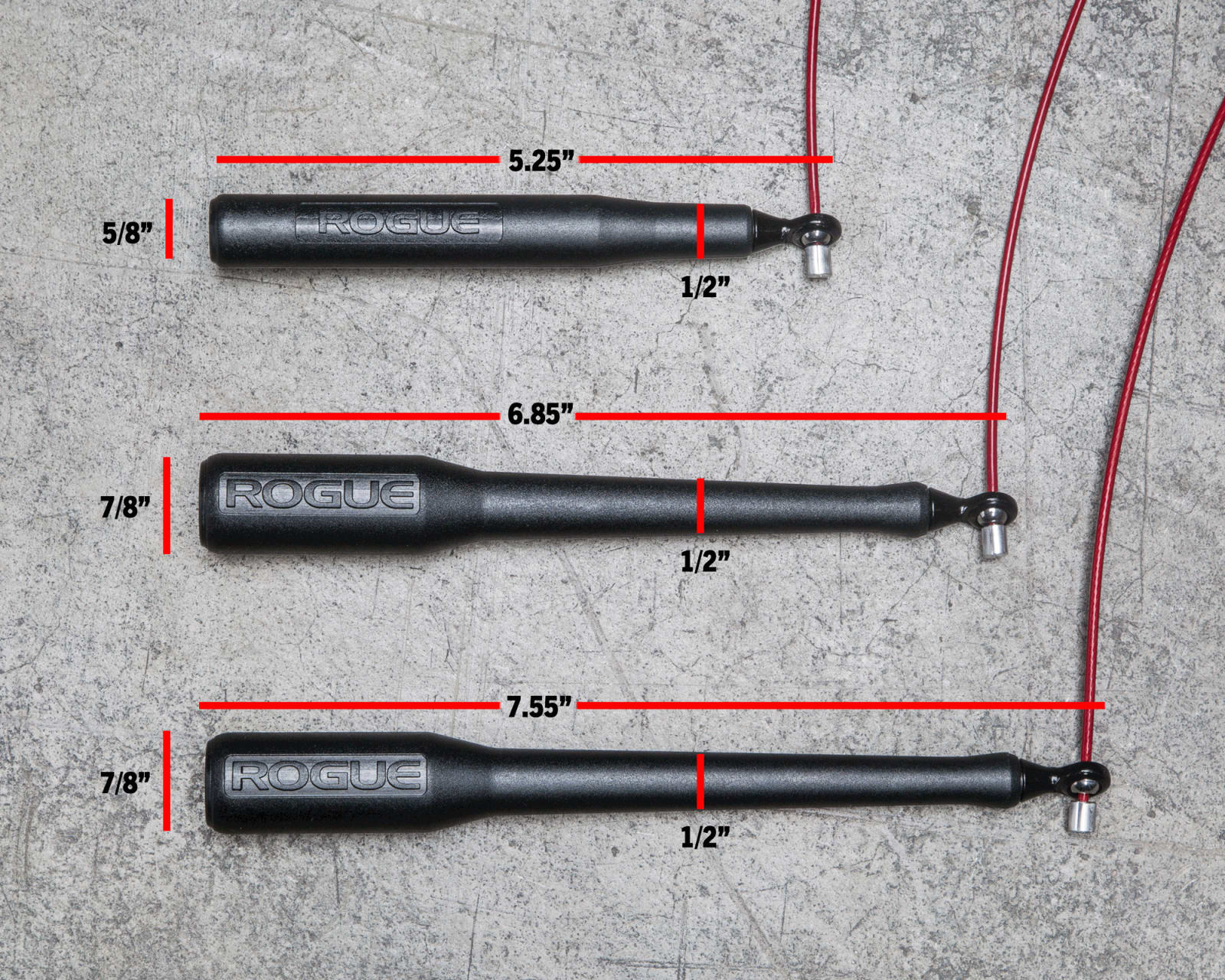 ルーク SR-1L Long Handle Bearing Speed Rope | Rogue Fitness Canada